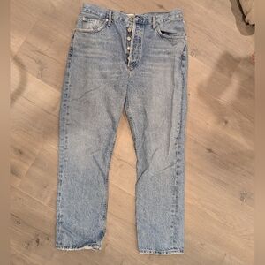 Agolde Light Wash Denim Jeans
